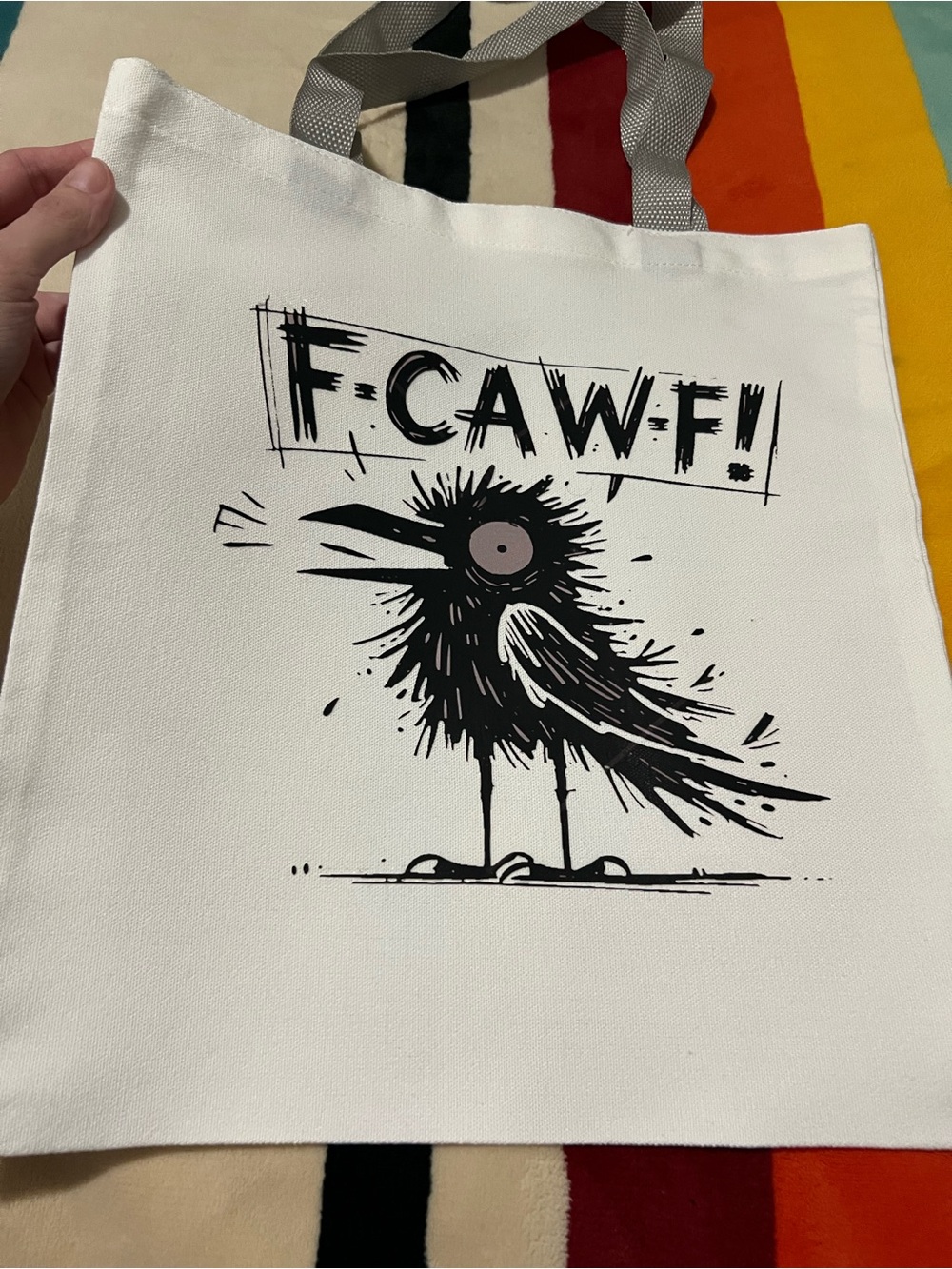 F-Caw-F Shoulder Bag 🐦‍⬛ - Picture 3 of 7